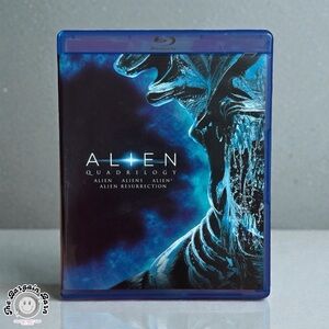 Alien Quadrilogy Blu-ray 4 Disc Set Alien Aliens Alien 3 Resurrection